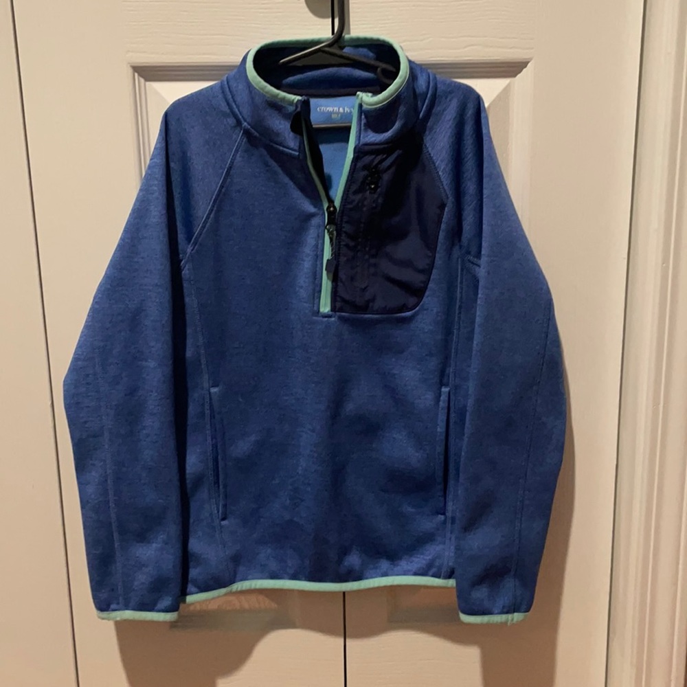 Crown & Ivy boys small golf pullover
